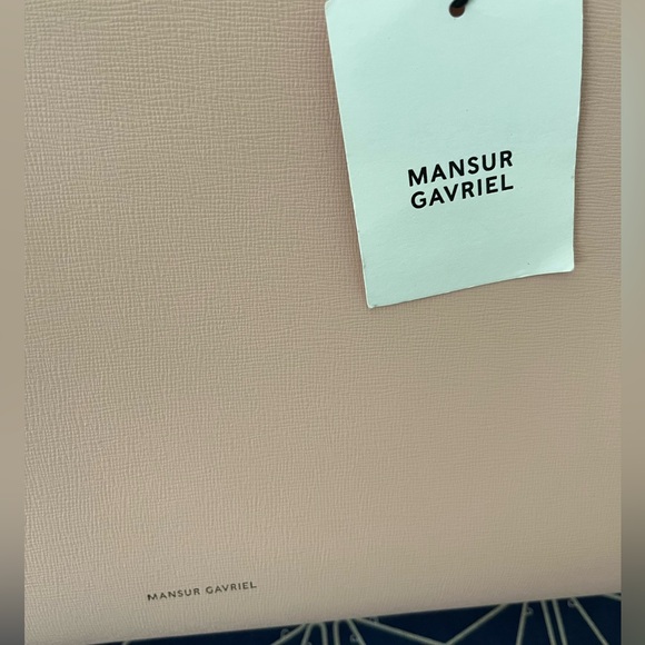 NWT Masur Gavriel Pink Small Zip Tote, fits small laptop - Picture 5 of 13